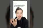TikTok woman warning