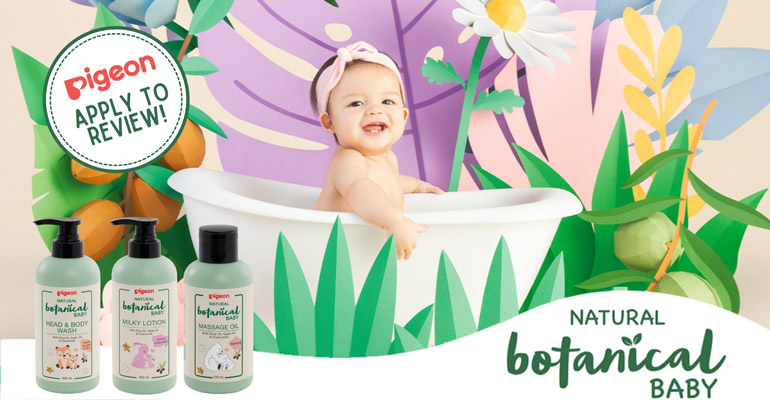 APPLY TO REVIEW: Natural Botanical Baby - The All-New Baby Skincare Range