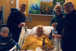 dying dad final beer with his sons
