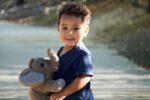 Deacon Morin amber teething necklace