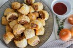 australian onions caramelised onion sausage rolls recipe