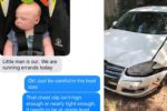 mum saves son in car accident