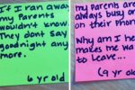 therapist post-it notes -trauma counsellor