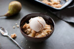 easy apple and pear crumble