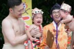 crying baby ceremony - baby rituals