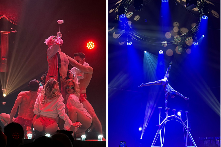 La Ronde Fringe Review Cast and Acrobatics