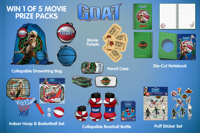 Win a GOAT Movie Prize Pack