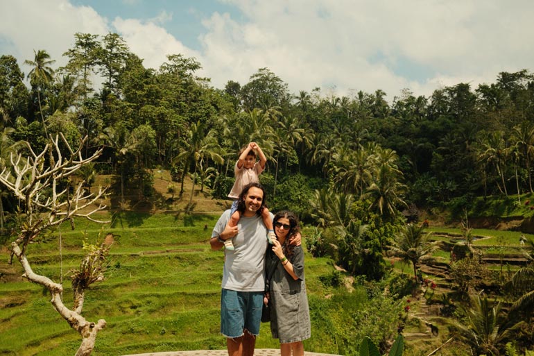 TID Family in Bali in Ubud
