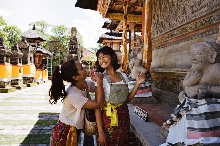 TID Bali Temple Family Travel