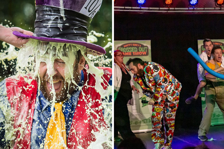 Grossed Out Game Show at the Garden of Unearthly Delights