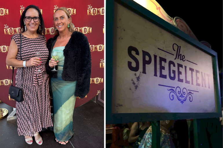 La Ronde Opening Night at the Spiegeltent