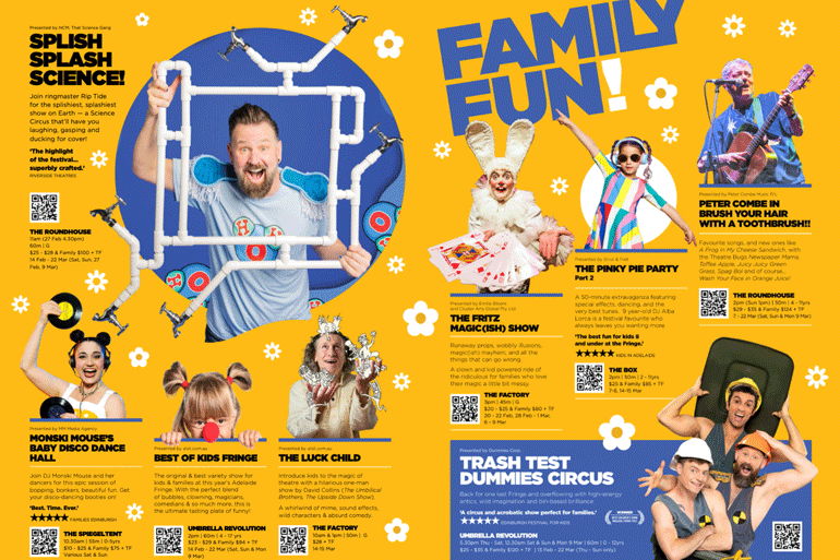 Family friendly shows at the Garden of Unearthly Delights