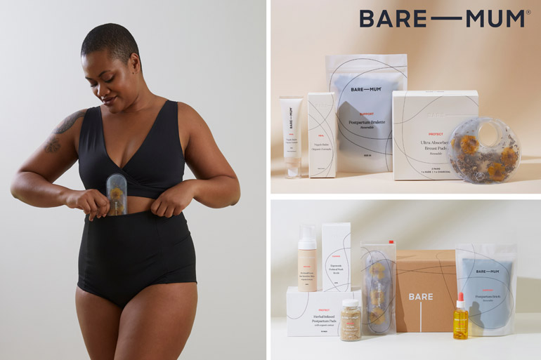 2026 new baby checklist bare mum complete recovery and breast care kits