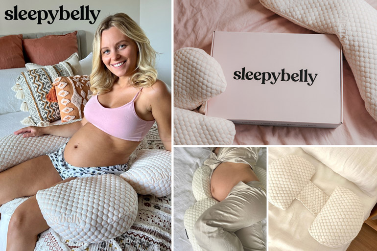 2026 new baby checklist sleepybelly pregnancy pillow