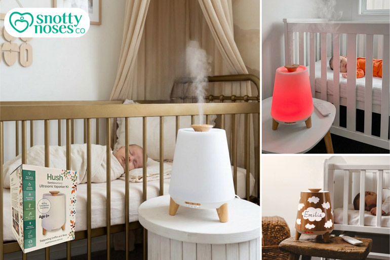 2026 new baby checklist snotty noses hush 8 in 1 ultrasonic vaporiser