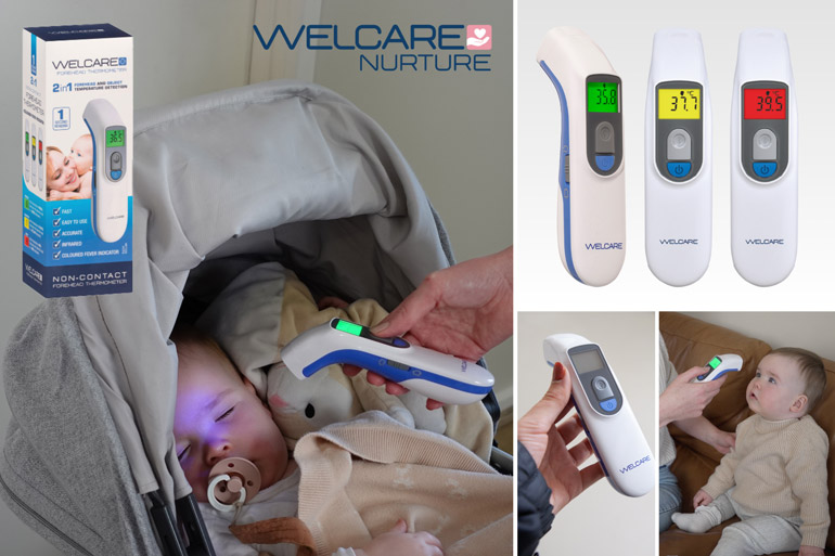 2026 new baby checklist welcare forehead thermometer