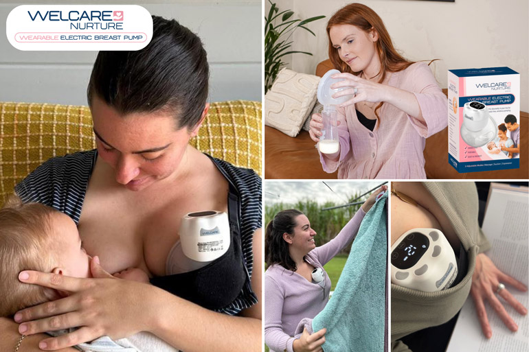 2026 new baby checklist welcare nurture wearable electric breast pump