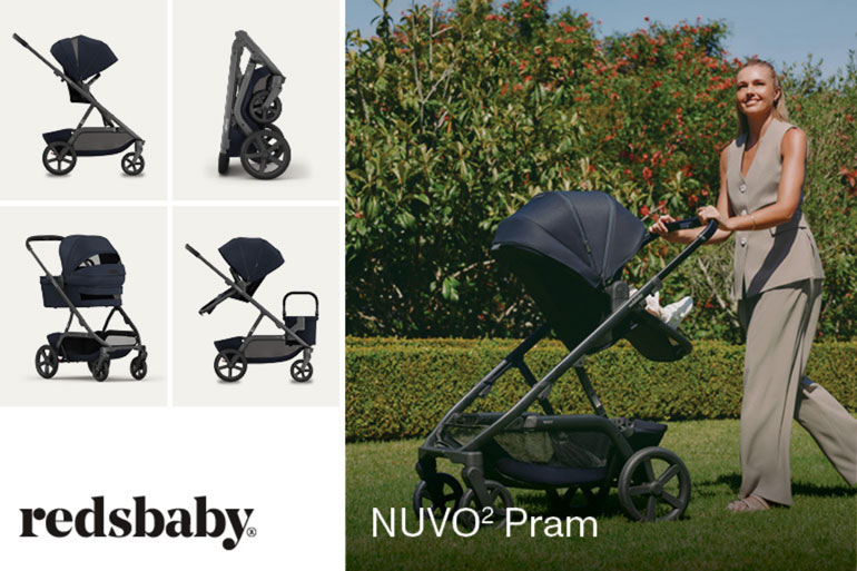 2026 new baby checklist redsbaby nuvo2 pram