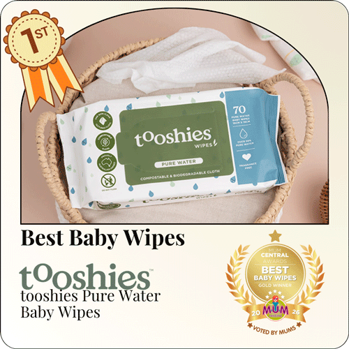 Best Baby Wipes Gold - 2026 Mum Central Awards