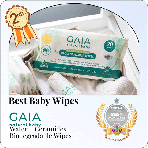Best Baby Wipes Silver - 2026 Mum Central Awards