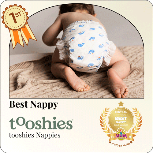 Best Nappy Gold - 2026 Mum Central Awards