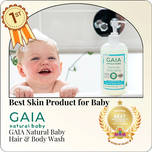 Best Skin Product for Baby Gold - 2026 Mum Central Awards