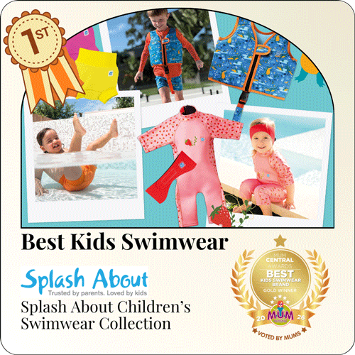 Best Kids Swimwear Brand Gold - 2026 Mum Central Awards