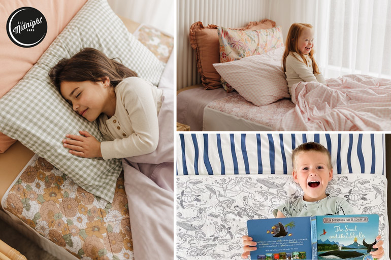 Midnight Gang Bed Mates Waterproof Bed Pads