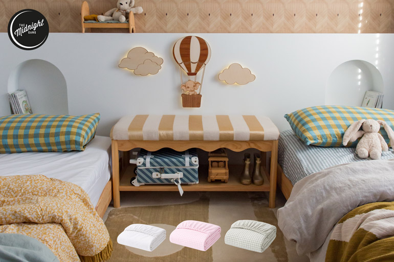 The Midnight Gang Waterproof Fitted Sheet