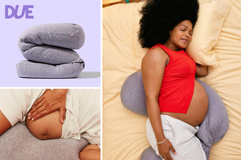 Due Belly Flop Pregnancy Pillow 