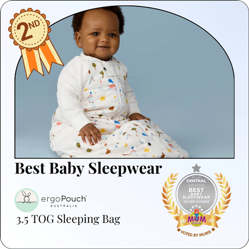 Best Baby Sleepwear Silver - 2026 Mum Central Awards