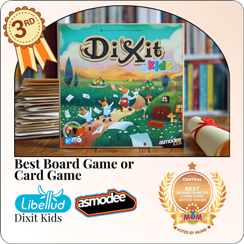 Best Board Game Bronze - 2026 Mum Central Awards