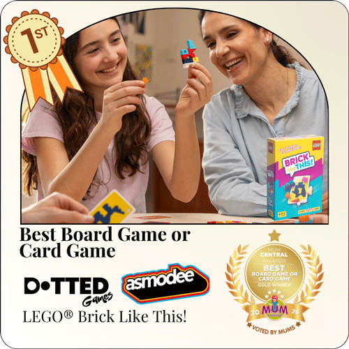 Best Board Game Gold - 2026 Mum Central Awards