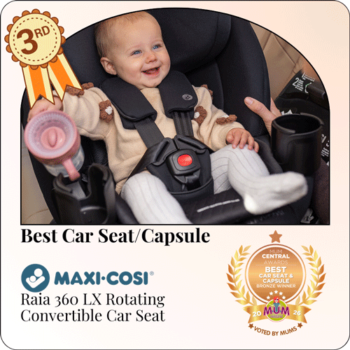 Best Car Seat Capsules Bronze - 2026 Mum Central Awards
