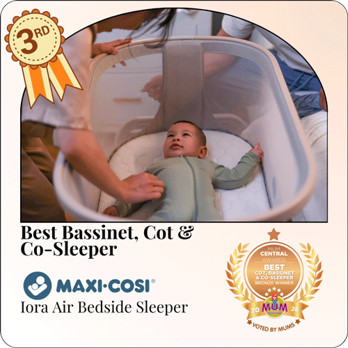 Best Cot or Co-Sleeper Bronze - 2026 Mum Central Awards