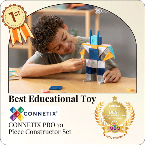 Best Educational Toy Gold - 2026 Mum Central Awards