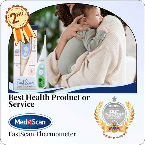 Best Health Product Silver - 2026 Mum Central Awards
