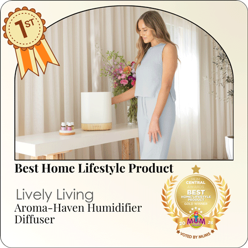 Best Home Lifestyle Product Gold - 2026 Mum Central Awards
