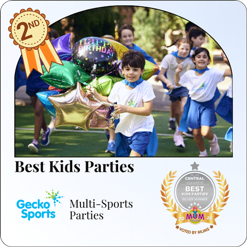 Best Kids Parties Silver - 2026 Mum Central Awards