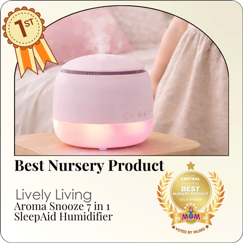 Best Nursery Product Gold - 2026 Mum Central Awards