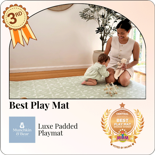 Best Play Mat Bronze - 2026 Mum Central Awards