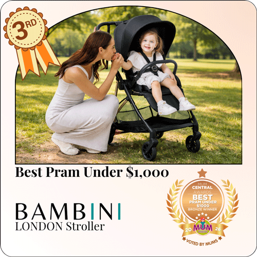 Best Pram Under $1000 Bronze - 2026 Mum Central Awards