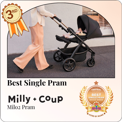 Best Single Pram Bronze - 2026 Mum Central Awards