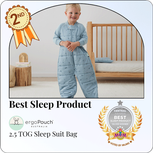 Best Sleep Product Silver - 2026 Mum Central Awards