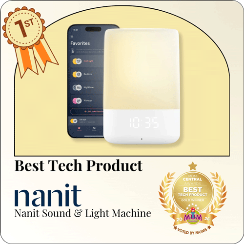 Best Tech Product Gold - 2026 Mum Central Awards