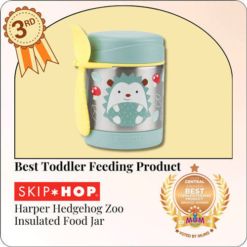 Best Toddler Feeding Product Bronze - 2026 Mum Central Awards