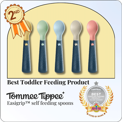 Best Toddler Feeding Product Silver - 2026 Mum Central Awards