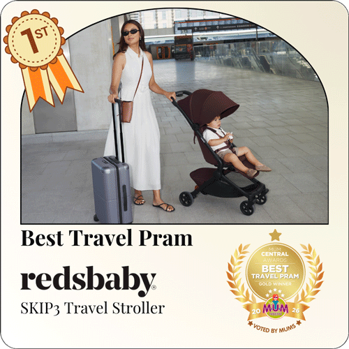 Best Travel Pram Gold - 2026 Mum Central Awards