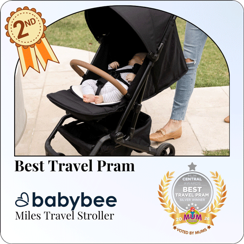 Best Travel Pram Silver - 2026 Mum Central Awards