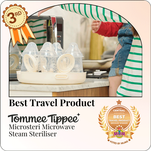 Best Travel Product Bronze - 2026 Mum Central Awards